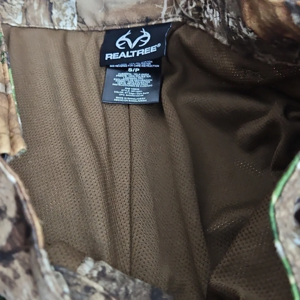 Realtree Scent Factor Hunting Camo Pants Size Small Mens